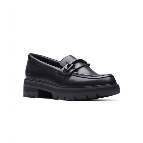 NEW CLARKS women's orianna bit shoes in black - Picture 3 of 7